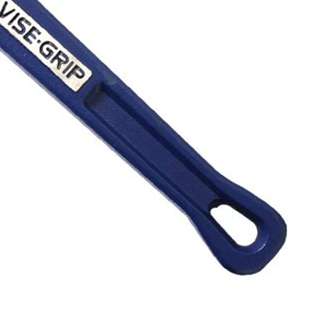 IRWIN Tools VISE-GRIP Pipe Wrench, Cast Iron, 2-Inch Jaw, 12-Inch Length (274106), Blue
