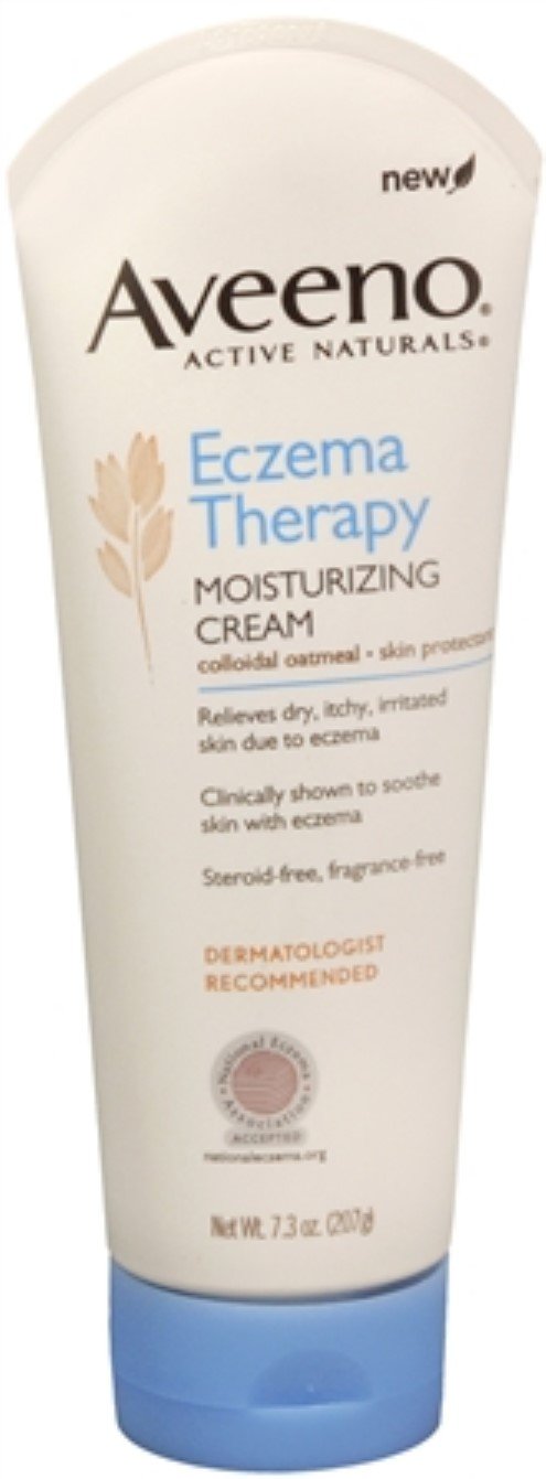 AVEENO Eczema Therapy Moisturizing Cream 7.30 oz (Pack of 12)