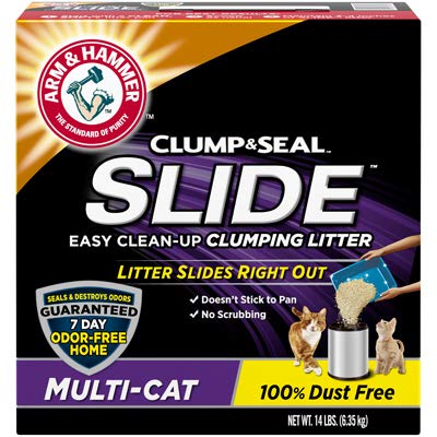 Arm & Hammer 97354 Slide Clump Cat Litter, 14-Lbs. - Quantity 3