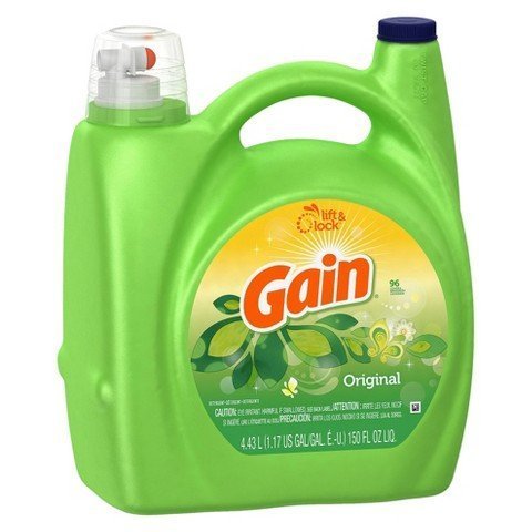 GAIN LAUNDRY DETERGENT LIQUID ORIGINAL 150 OZ by GAIN