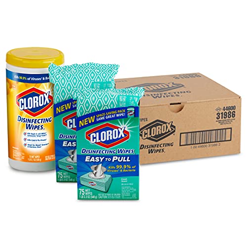 Clorox , Crisp Lemon, Fresh Scent, 75 Each, 3 Pack