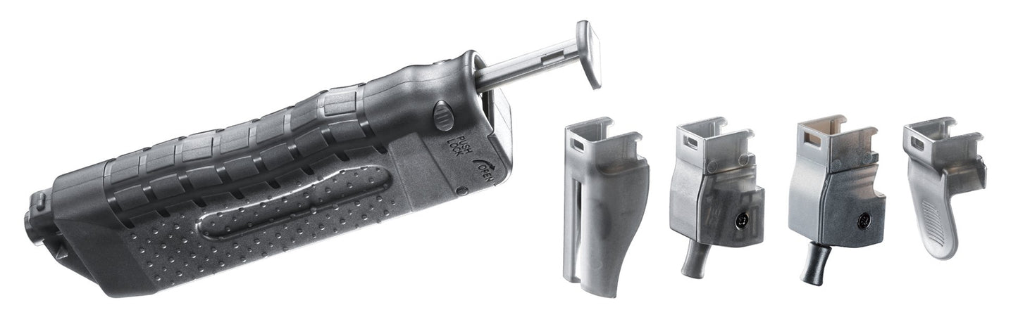 Umarex Universal Speed-Loader for .177 Caliber BB Gun Air Pistols - Includes 4 Adapters , Black