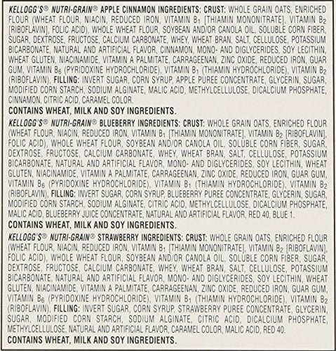 Nutri-Grain-Kellogg's Cereal Bars Variety Pack, 1.3 oz, 48-Count