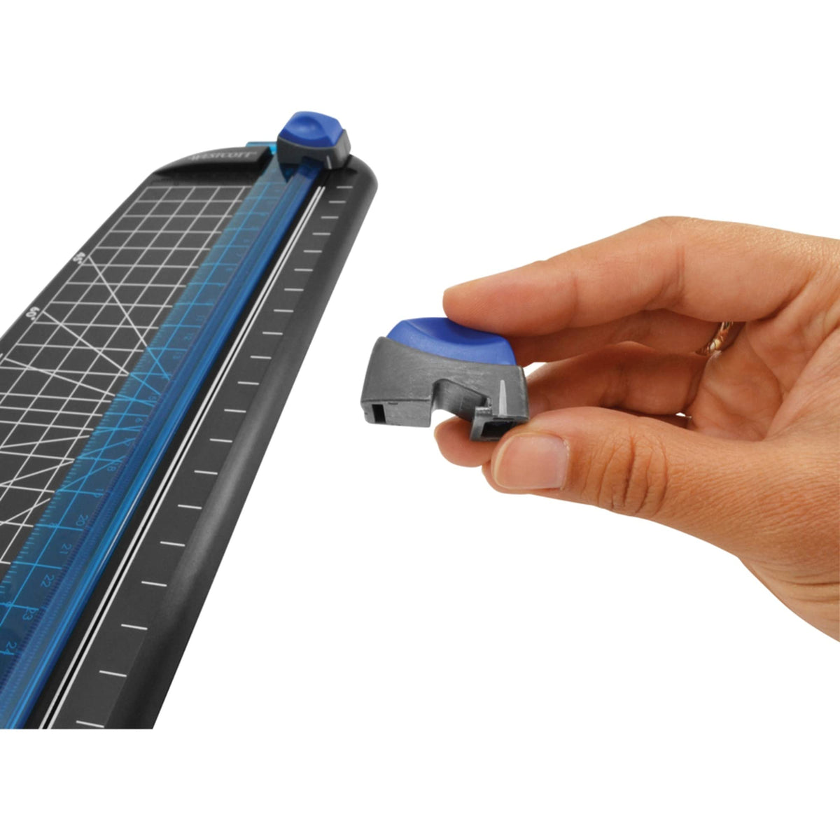 Westcott 15804 Multi-Purpose Personal Paper Trimmer, 12 In