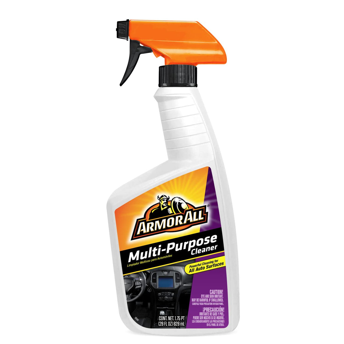 Armor All Multi Purpose Cleaner, All Purpose Car Cleaner for All Auto Surfaces, 28 Fl Oz