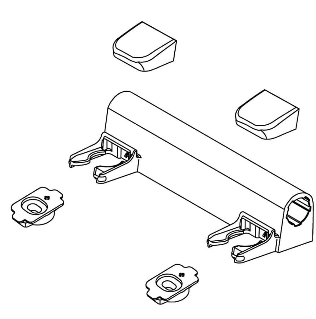 KOHLER GENUINE PART 1109093-0 HINGE ASSEMBLY