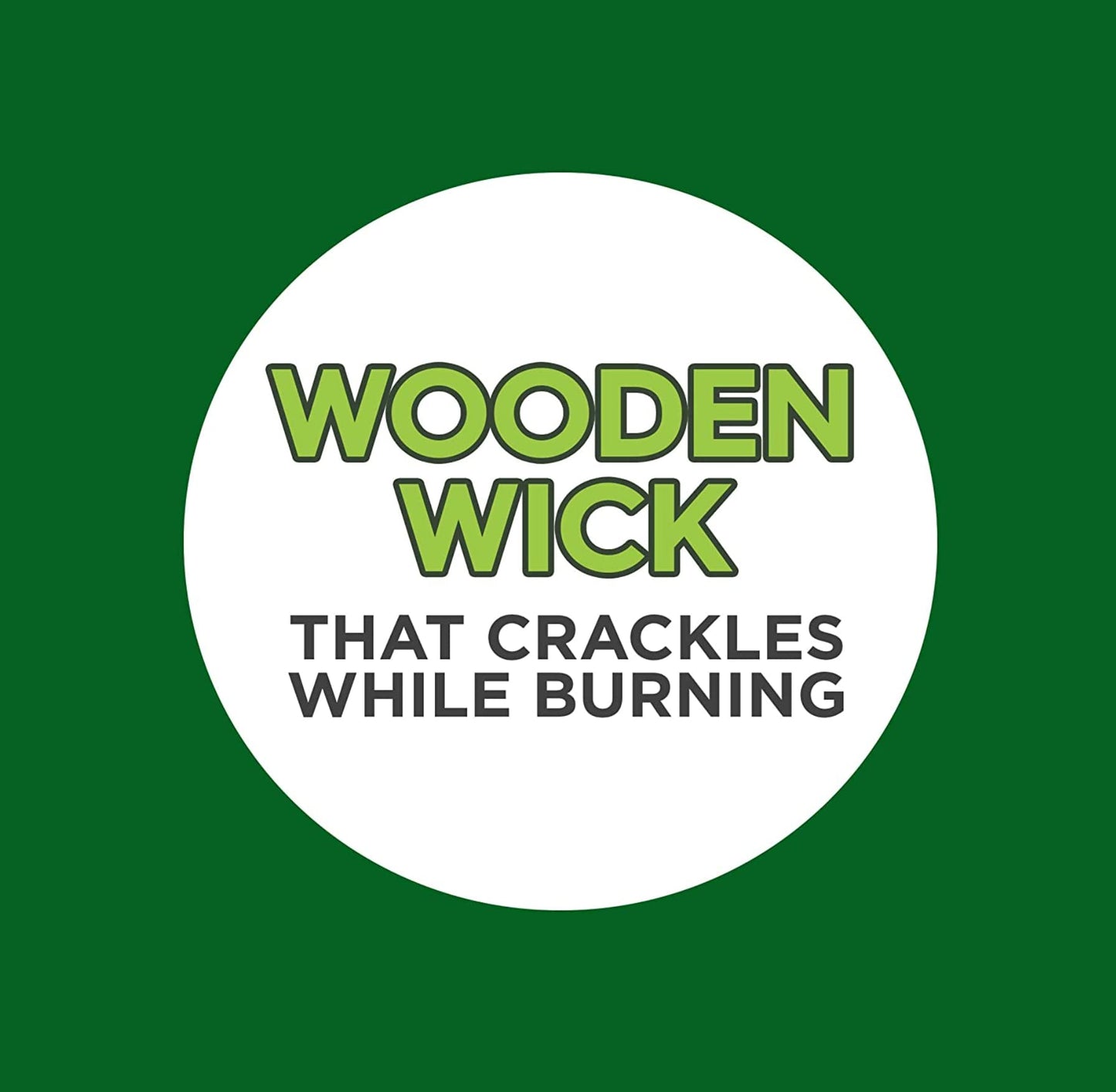 Coleman Scented Outdoor Citronella Candle with Wooden Crackle Wick - 6 oz (Pack of 6)