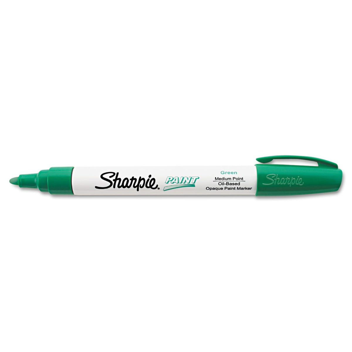 Sharpie 35552 Permanent Paint Marker Medium Point Green (SAN35552)