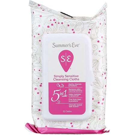 Summer's Eve Cloths 32s Sensitive product image 1
