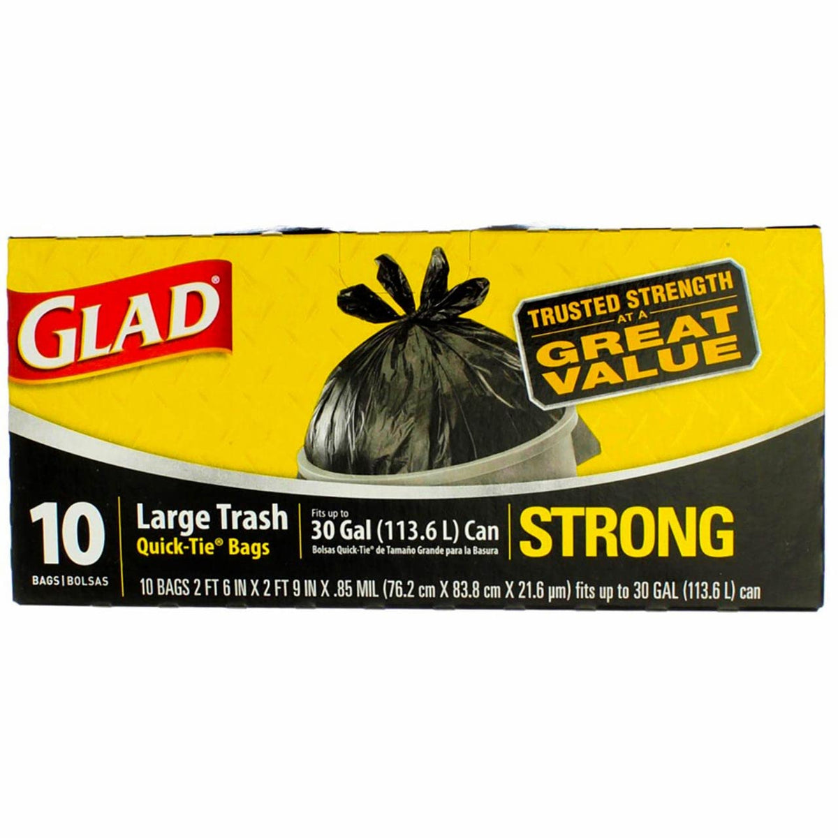 Glad Quickie 30 g Trash 10 ct #79 product image 1