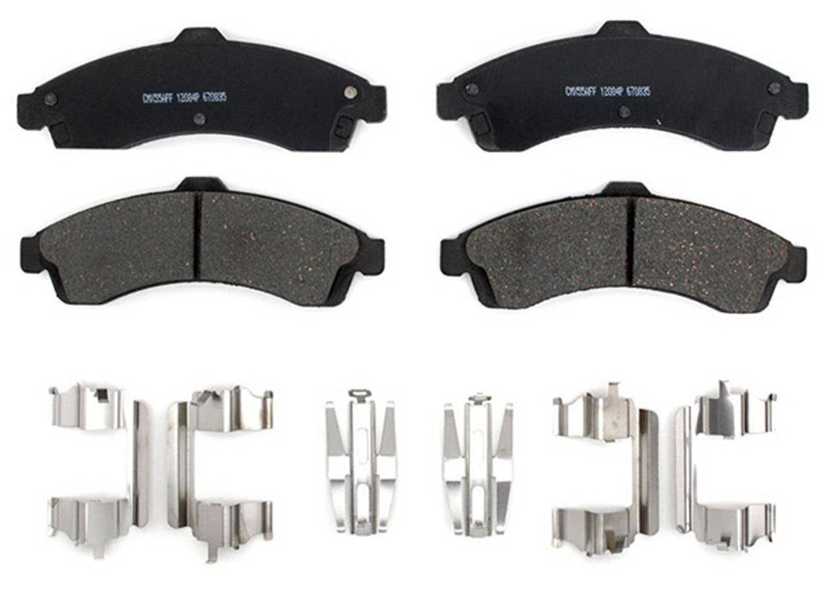 ACDelco Gold 17D882CH Ceramic Front Disc Brake Pad Set