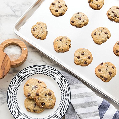 Nordic Ware Natural Aluminum Commercial Baker's Half Sheet and Baker's Quarter Sheet