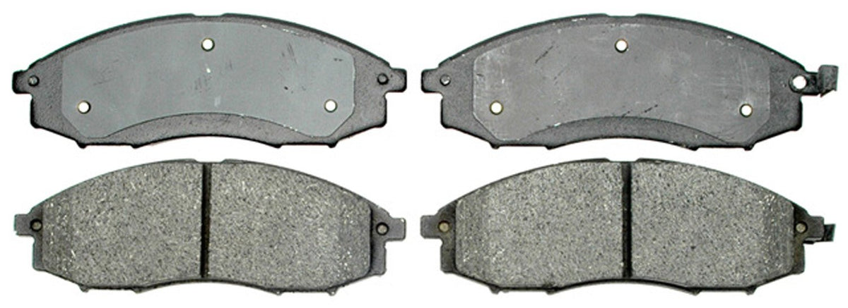 ACDelco Gold 17D830 Organic Front Disc Brake Pad Set