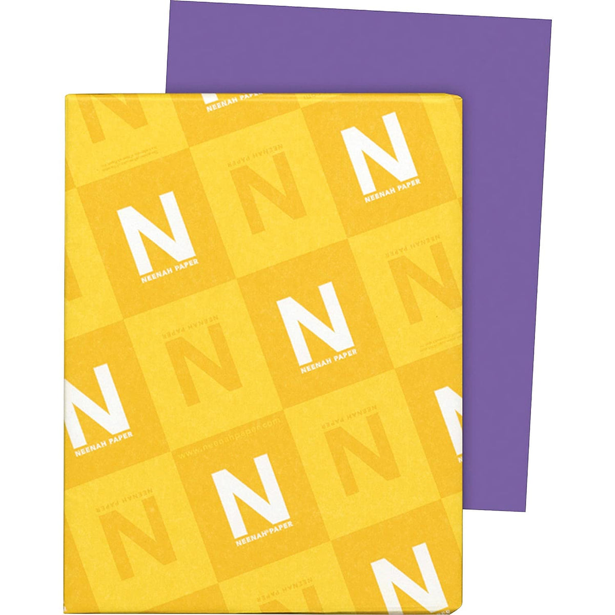 Astrobrights Color Cardstock, 65 lb Cover Weight, 8.5 x 11, Gravity Grape, 250/Pack