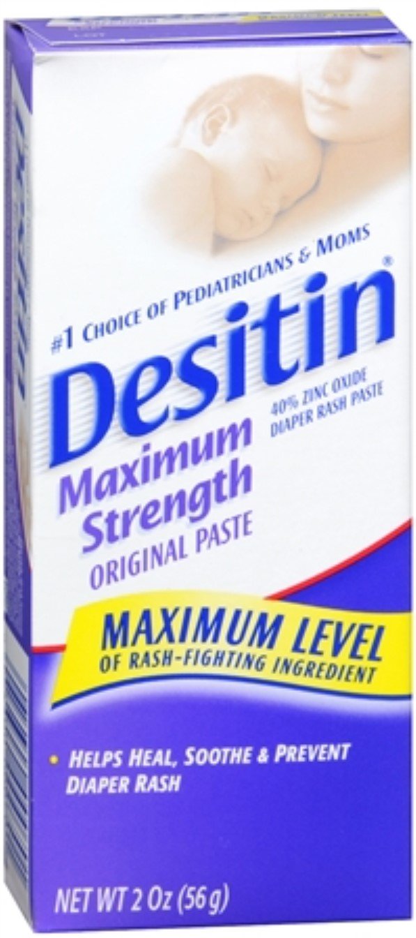 DESITIN Maximum Strength Original Paste 2 oz (Pack of 12)