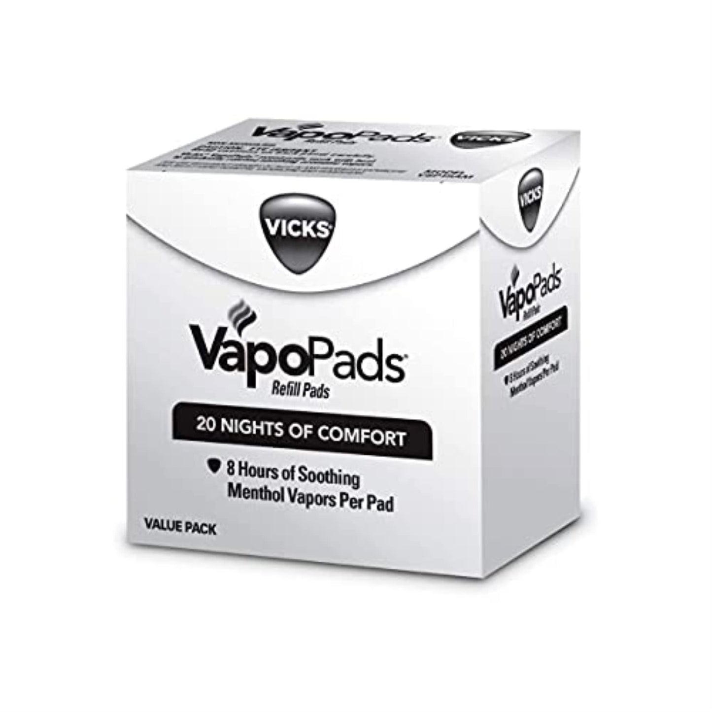 Vicks VapoPads, 20 Count – Vicks VapoPads, 20 Count Refill Scent Pads – Soothing Menthol Vapor Pads for Vicks Humidifiers, Vaporizers, Waterless Vaporizers, and Plug-Ins, FSA and HSA Eligible