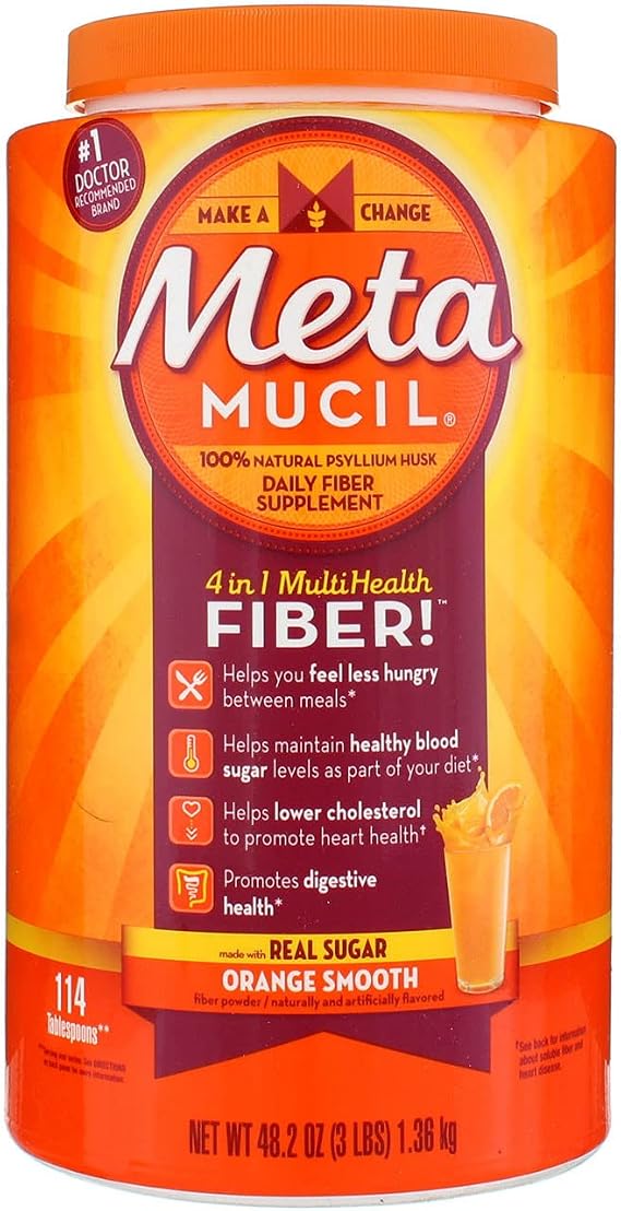 Metamucil Orange Reg 48.2/114ds product image 1