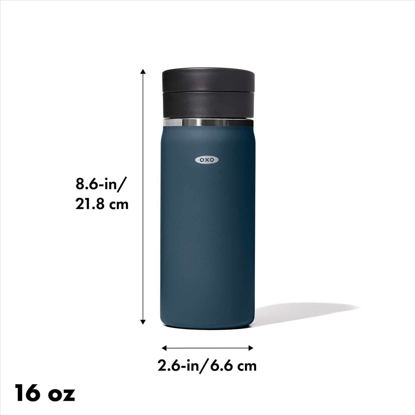 OXO Good Grips 16oz Travel Coffee Mug With Leakproof SimplyCleanâ„¢ Lid - Dark Cobalt