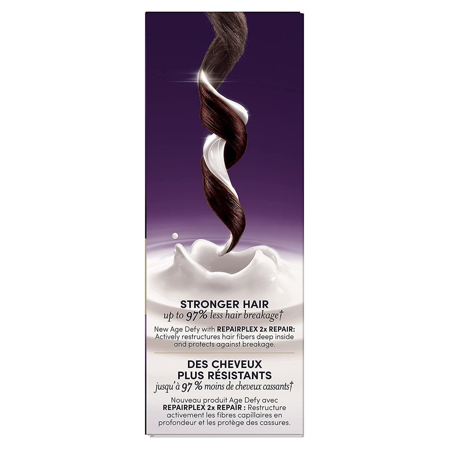 Clairol Age Defy Permanent Hair Dye, 6 Light Brown Hair Color, Pack of 1