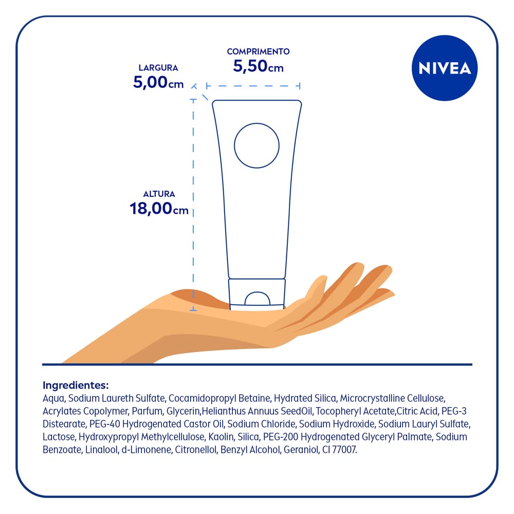 Nivea Genuine Authentic Nivea Creme Cream Peeling Shower & Body Scrub 200ml / 6.76 fl. oz - Made in Germany