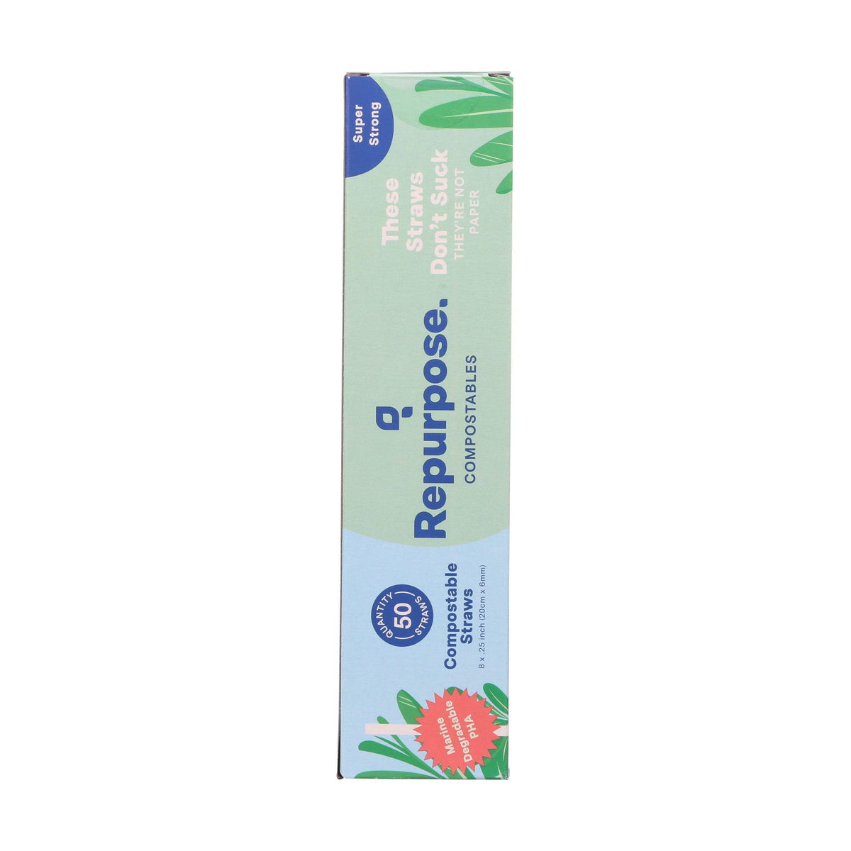 Repurpose, Eco-Bendy Straw, 50 Count