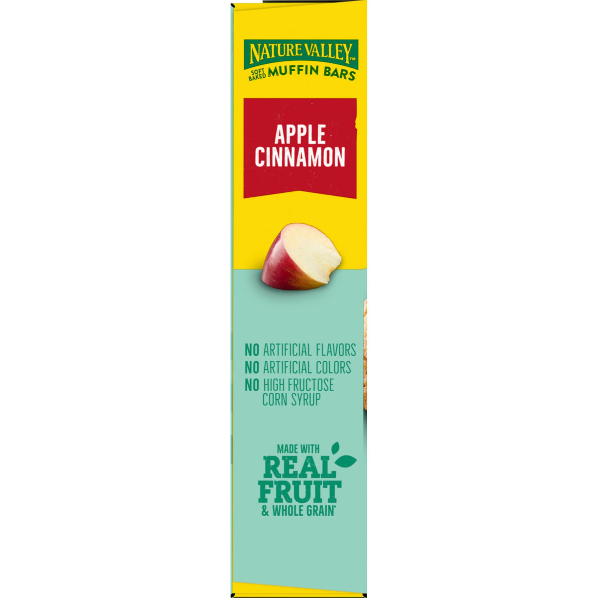 Nature Valley Soft-Baked Muffin Bars, Apple Cinnamon, Snack Bars, 5 Bars, 6.2 OZ (Pack of 8)