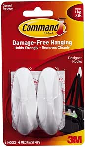 3M Command Hooks 2 pk #17081 product image 1