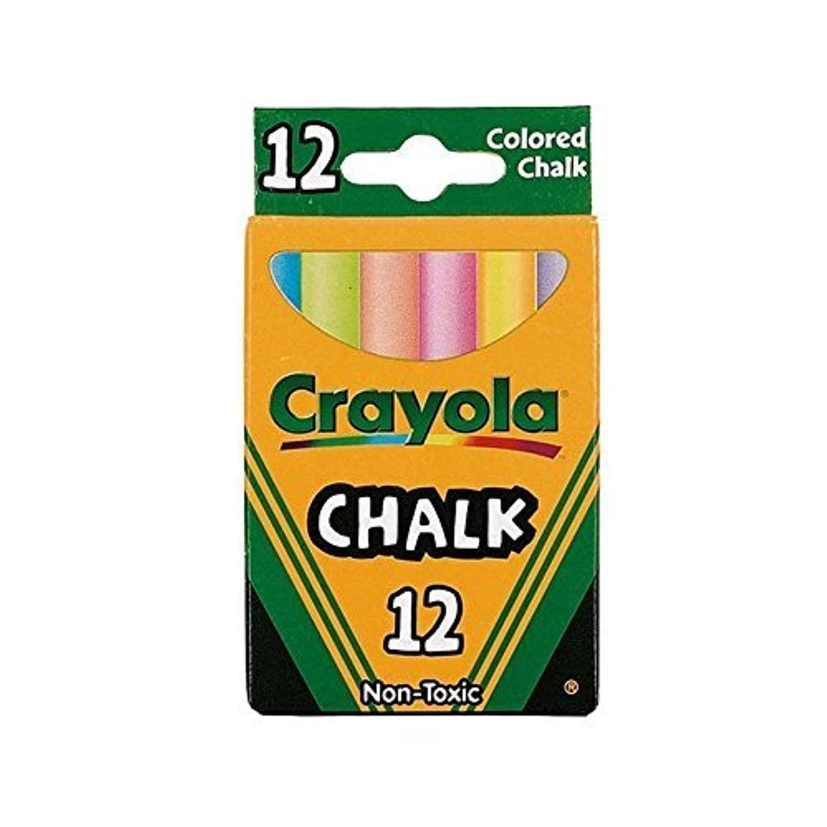 Crayola Chalk Sticks Colored 12 product image 1