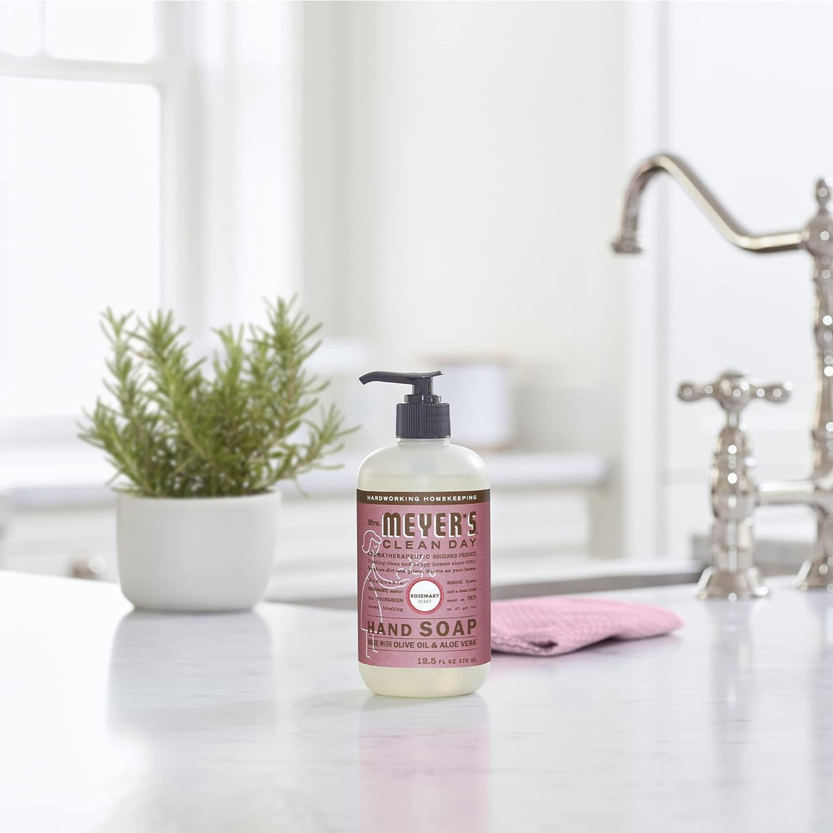 Mrs. Meyer's Liquid Hand Soap Rosemary 12.5 OZ