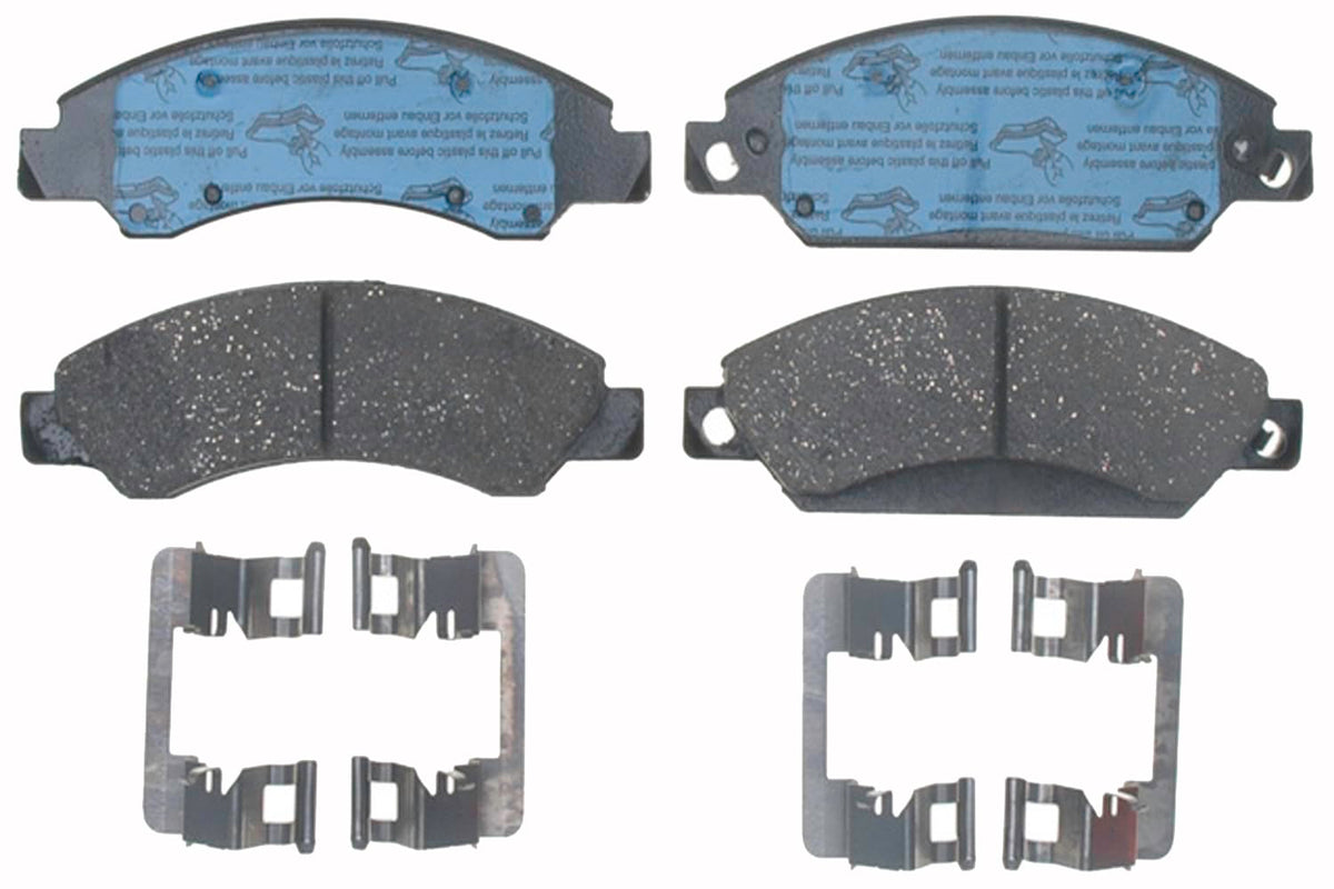 ACDelco Gold 17D1092CH Ceramic Front Disc Brake Pad Set