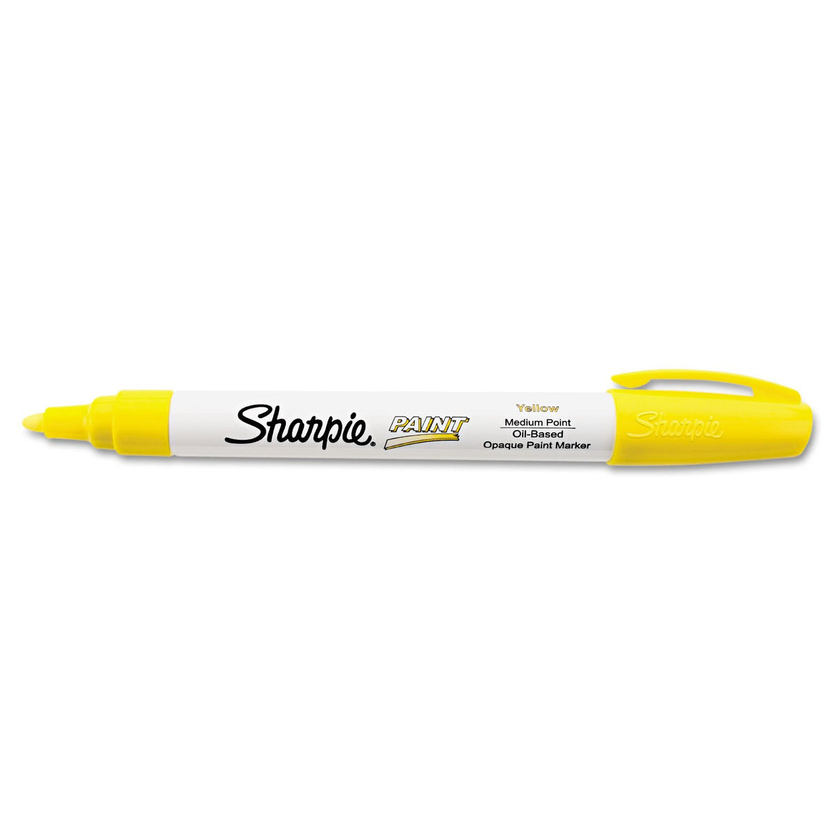 SHARPIE 35554 Permanent Paint Marker Medium Point Yellow (SAN35554)