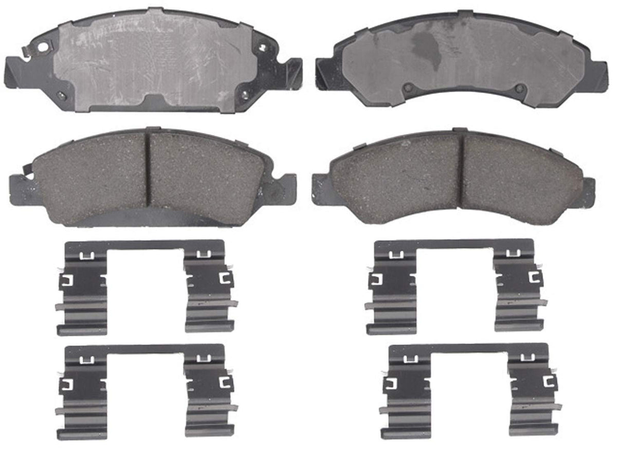 ACDelco Gold 17D1363CH Ceramic Front Disc Brake Pad Set