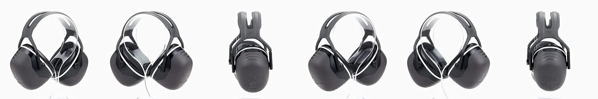 3M Standard Over The Head, Black, One Size Fits Most