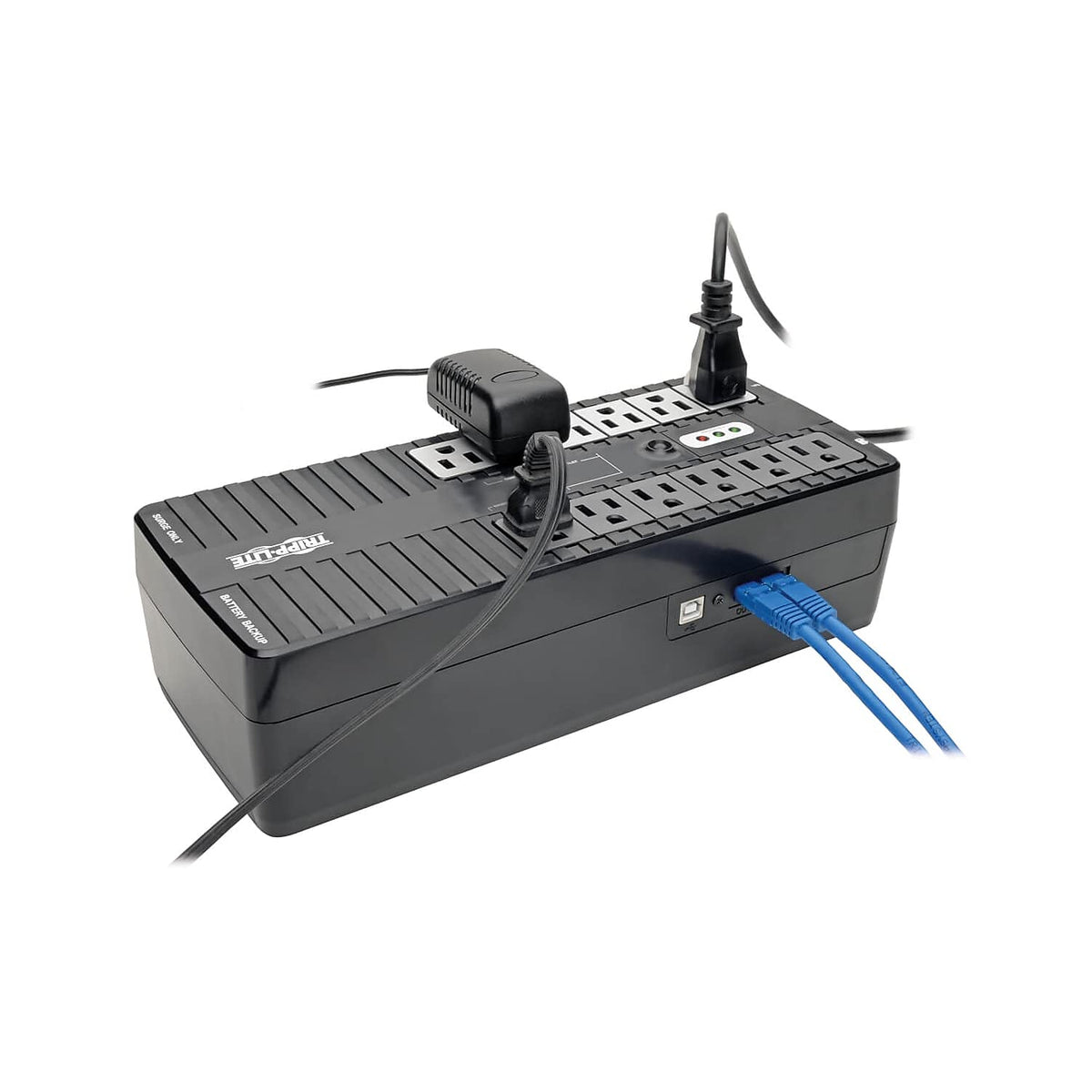 Tripp Lite ECO750UPS Desktop UPS System, 12 Outlets, 750 VA, 420 J
