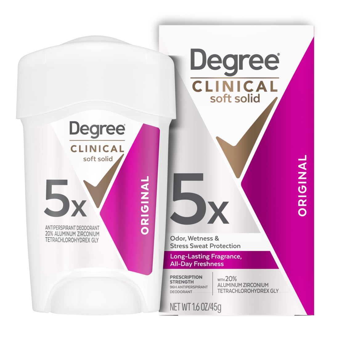 Degree 1.6 For Wmn Clncl 5 in 1 product image 1