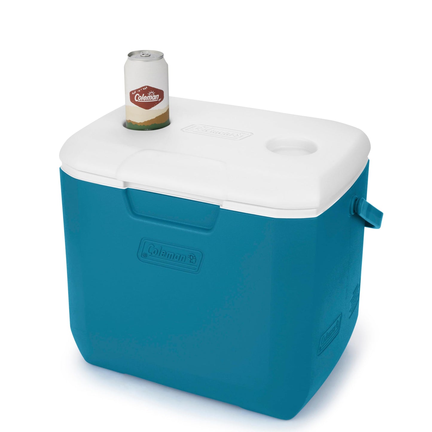 Coleman Chiller 30qt Insulated Portable Cooler with Ice Retention & Large Carry Handle, Made in USA, Great for Camping, Tailgating, Parties, Sports, Concerts & More
