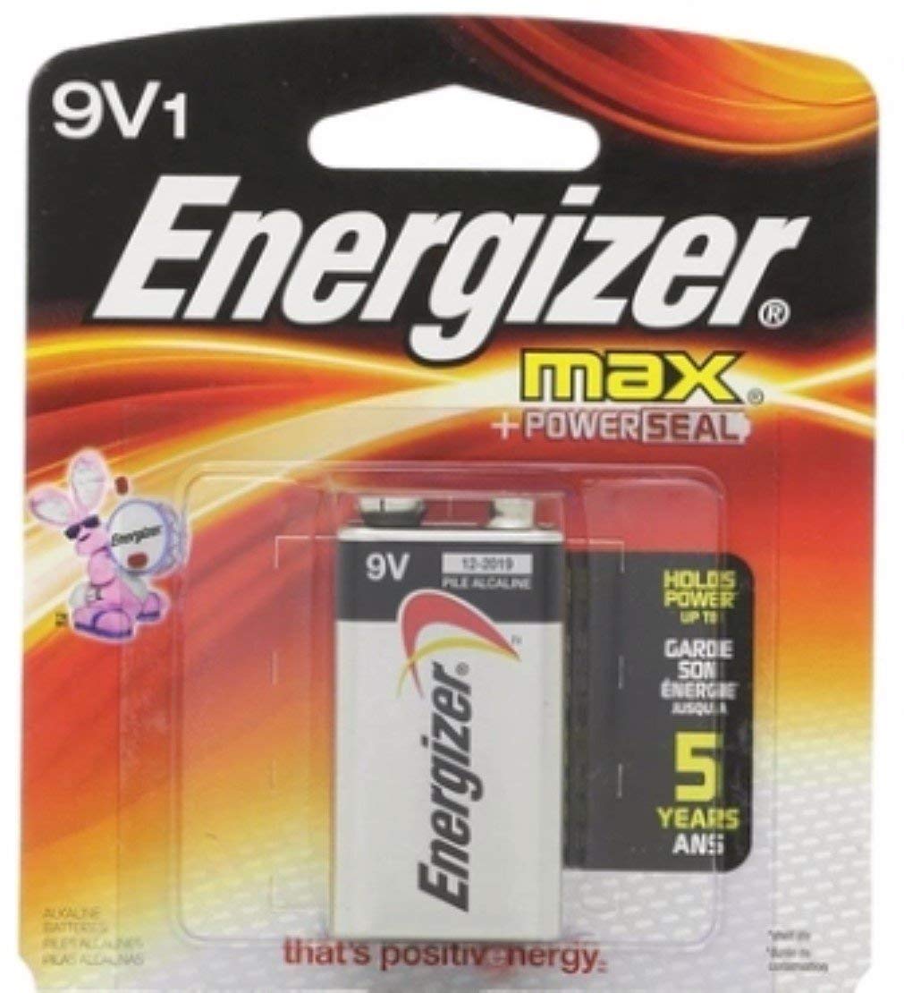 Energizer Max 9V Alkaline Battery, 1 Pack product image 1