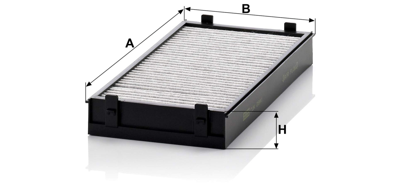 Mann Filter CUK 2941-2 Cabin Air Filter