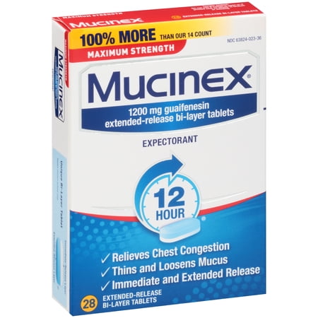 Mucinex Max Strawberry SE 28 ct product image 1