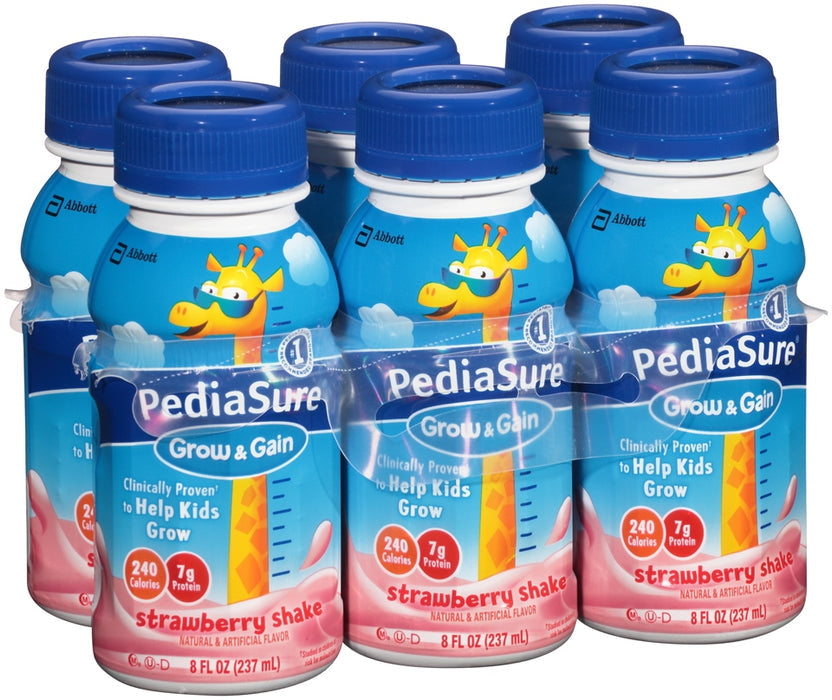 PediaSure 8 oz Strwbry 6 pk 4/cs product image 1