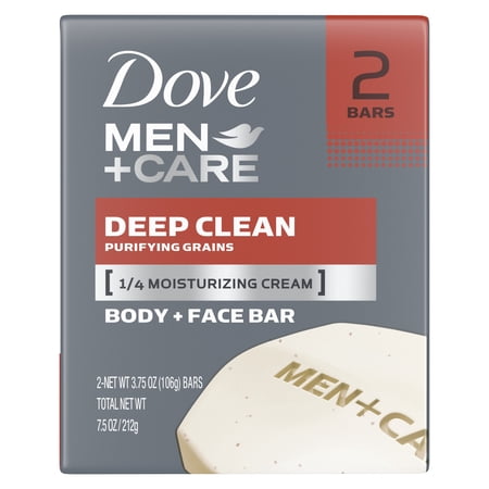 Dove Men's Soap 3.75 oz 2 pk Deep Clean product image 1