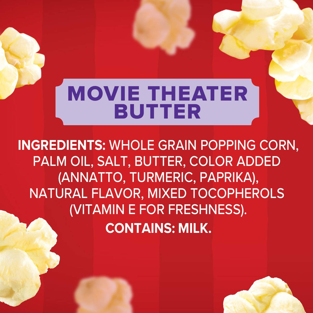 Orville Redenbacher's Microwave Popcorn, Movie Theater Butter Flavor, 3.29 oz., 6-Count (6 Boxes)