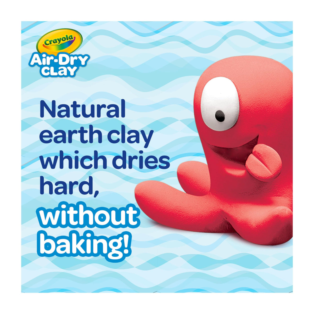 Crayola Air Dry Clay 2.5 Lb Bucket, White