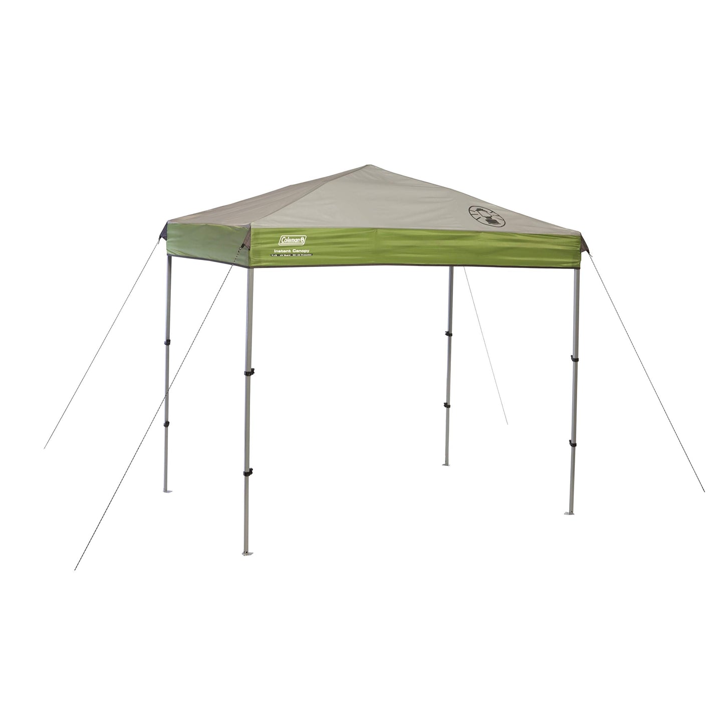 Coleman Canopy Sun Shelter with Instant Setup, Sun Shelter with Wheeled Carry Bag Sets Up in About 3 Mins, 7x5ft, 10x10ft, or 12x12ft Canopy for Sporting Events, Tailgating, Camping, & More
