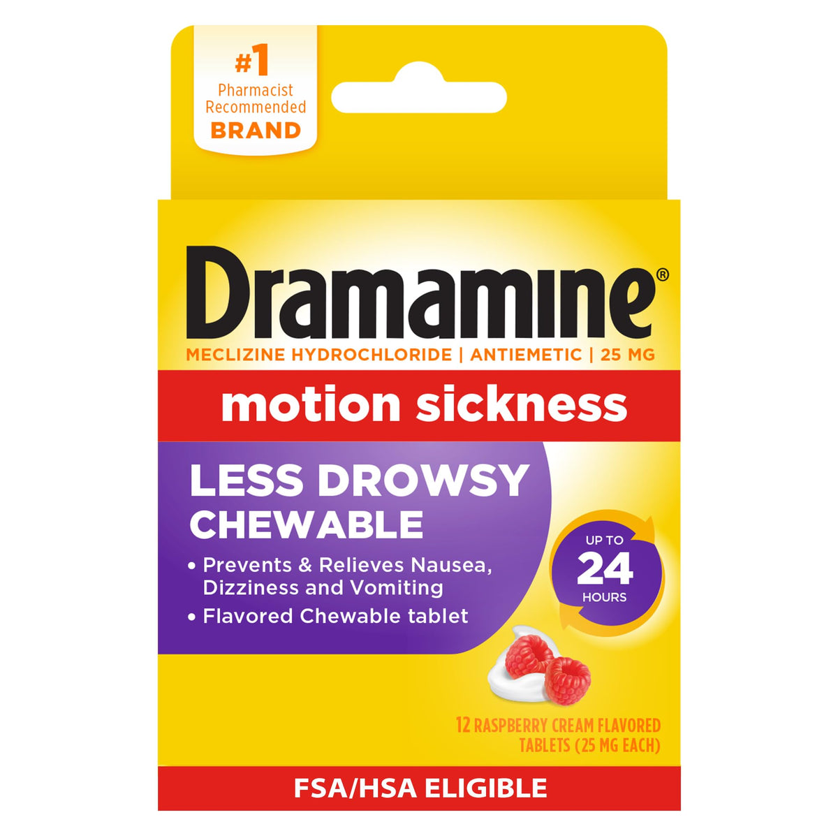 Dramamine Tabs 12 ct All Day Rlf product image 1