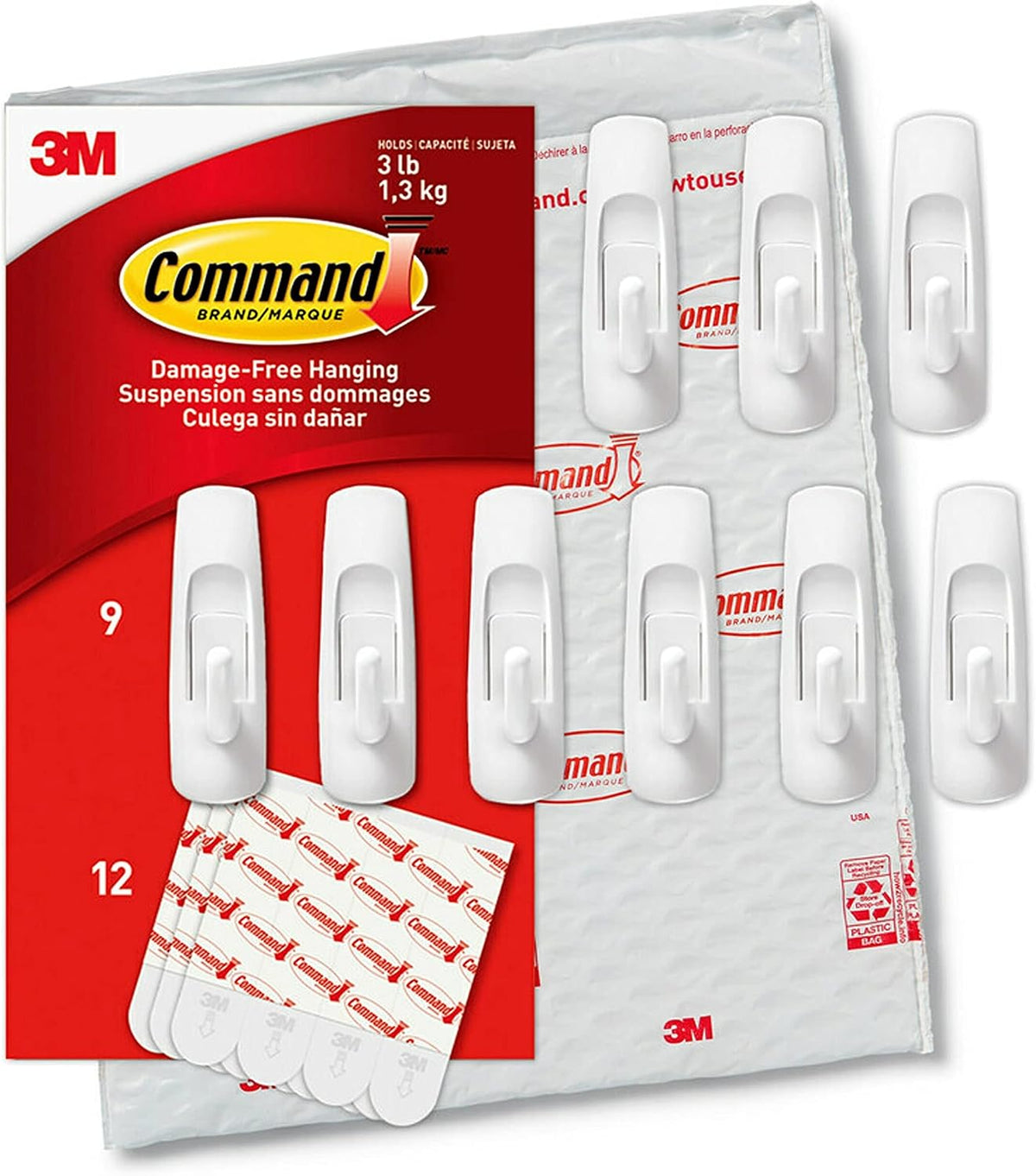 3M Command Hook/strips Val Pack product image 1