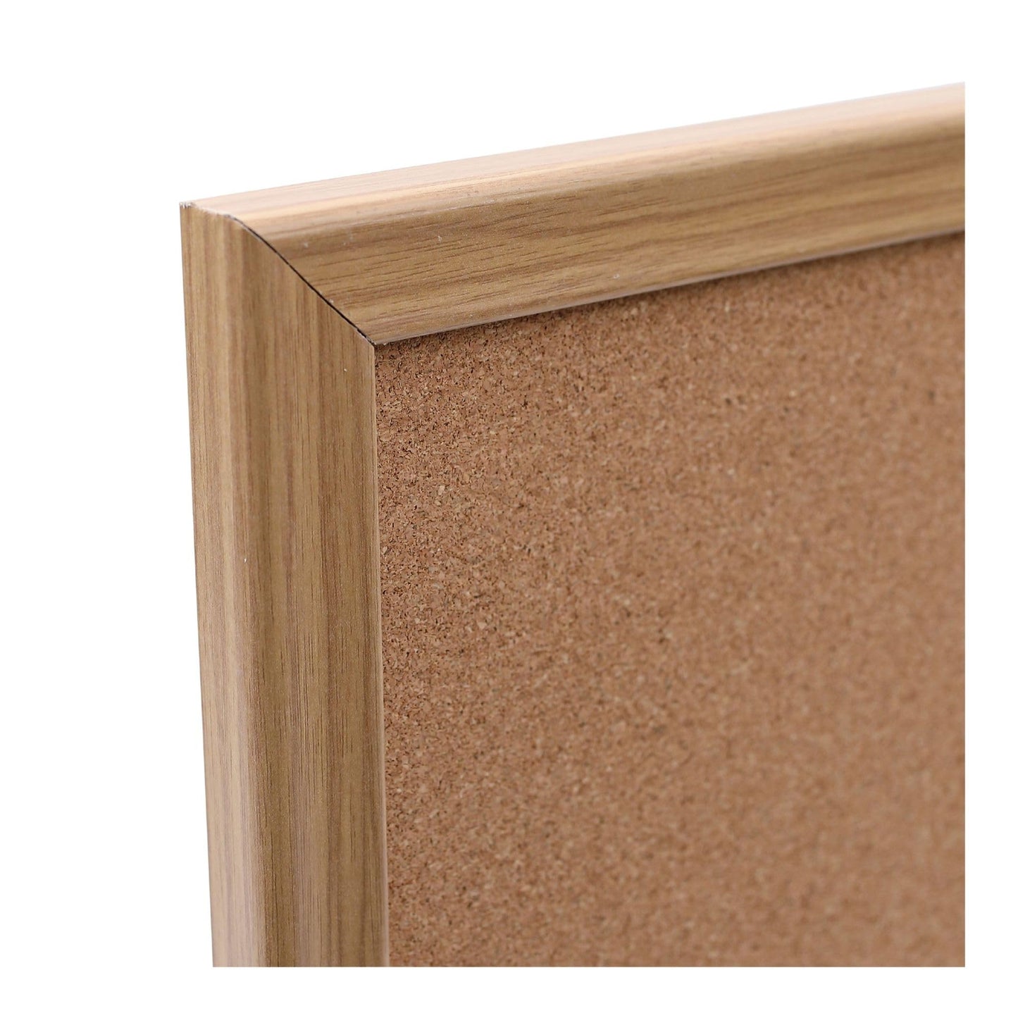 Universal 43602-UNV 24 in. x 18 in. Cork Board with Oak Style Frame - Tan Surface