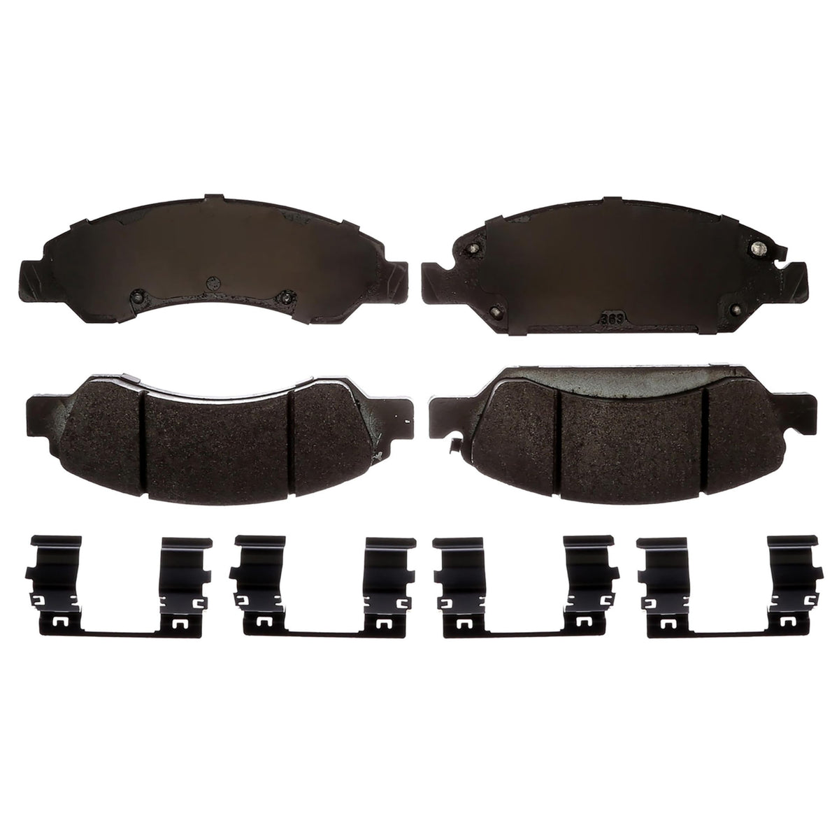 ACDelco Gold 17D1367ASDH Performance Ceramic Front Disc Brake Pad Set