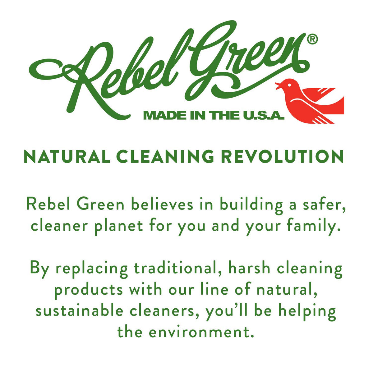 Rebel Green Peppermint & Lemon Scent Liquid Laundry Detergent, Hypoallergenic, 64 Fluid Ounces (Pack Of 4)