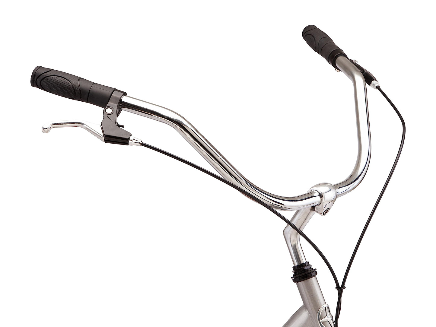 Schwinn Shuffle Adult Scooter, 26-Inch Front Wheel, 20-Inch Rear Wheel, Alloy Linear Pull Brakes, Steel Frame, Grey
